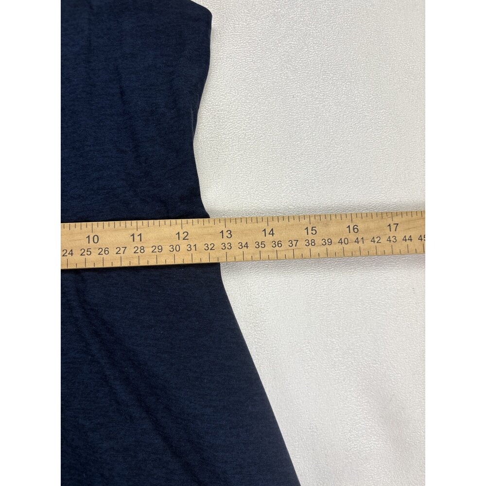 Beyond Yoga Navy Spaghetti Strap Maxi Dress S - Picture 9 of 9